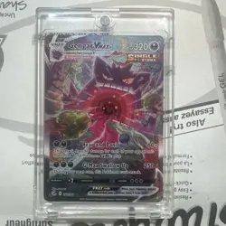 Pokemon Gengar VMAX TCG Swsh08: Fusion Strike Alt Art Secret Rare Card 271/264 - Image 1