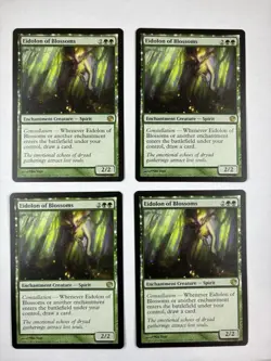Eidolon of Blossoms X4 Playset Journey into Nyx Regular MTG Magic the Gathering - Image 1