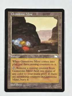 Gemstone Mine Weatherlight Regular MTG Magic the Gathering - Image 1