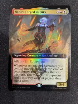 MTG Nahiri, Forged in Fury (Extended Art) March of the Machine: Aftermath FOIL - Image 1