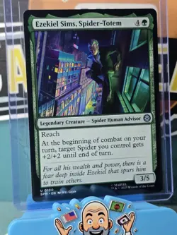 Ezekiel Sims, Spider-Totem - 0100 - Marvel's Spider-Man - MTG - NM/M - English - Image 1