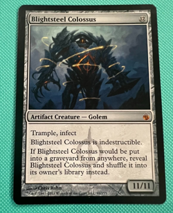 Blightsteel Colossus - Mirrodin Besieged - MTG - Magic the Gathering - Image 1
