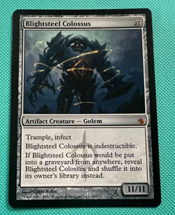 Blightsteel Colossus - Mirrodin Besieged - MTG - Magic the Gathering - Image 2