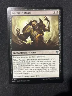 MTG - Animate Dead Commander: Murders at Karlov Manor - Image 1