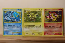 Pokemon Supreme Victors - Articuno, Moltres, and Zapdos Secret Rare Holo Trio - Image 1