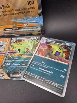 Pokemon Lucario Ex & Tyranitar Ex Premium Collection Promo Stamped Cards Set 5pc - Image 3