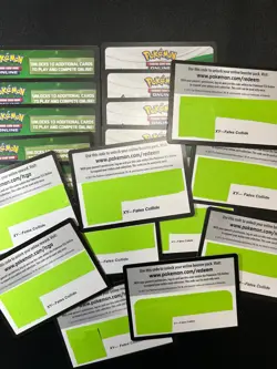 Lot x10 XY Fates Collide Pokemon TCG Online Code Cards ETB Quick EBay Delivery - Image 5