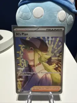 N's Plan 170/086 Special Illustration Rare NM - Black Bolt Pokemon TCG - Image 1