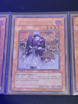 Yugioh Dekoichi the Battlechanted Locomotive RDS-EN032 Ultimate Rare 1st Ed x3 - Image 4