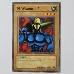 M-Warrior #1 - LOB-076 - NM/VLP - Common - Unlimited - Yugioh - 2010 Reprint - Image 1