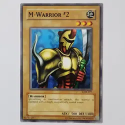 M-Warrior #2 - LOB-077 - NM/VLP - Common - Unlimited - Yugioh - 2010 Reprint - Image 1