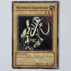Mammoth Graveyard - LOB-009 - MP - Common - Unlimited - Yugioh - 2010 Reprint - Image 1