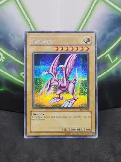 Yugioh Seiyaryu DDS-004 Dark Duel Stories Prismatic Secret Rare MP - Image 1