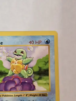SQUIRTLE Pokemon Card - WOTC - 1st Edition - Base Set - Shadowless 63/102 MP - Image 5