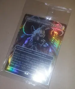 Marvel Legends Magic the Gathering Horrific Healer Agent Anti Venom Card New - Image 1