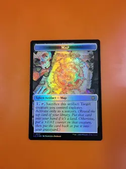 1x Map & Spirit (0014) | FOIL TOKEN | Lost Caverns of Ixalan | MTG Magic Cards - Image 3