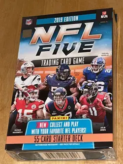 2019 Panini NFL Five Trading Card Game 55 Karten - Neu - Sealed - Image 1