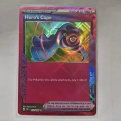 Pokemon TCG Hero's Cape Ace Spec Rare Card Temporal Forces 152/162 NM - Image 1