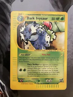 Pokemon Dark Ivysaur #6 Promo Card Best of Game Rare - Image 1