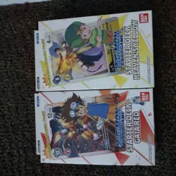 2 Digimon Card Game Starter Deck : Gaia Red ST-1 + Heaven's Yellow ST-3 NEW! 811039034368 - Image 1