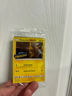 Detective Pikachu Black Star Promo Card Sealed 2019 Pokemon - Image 1
