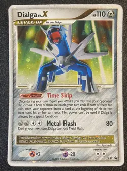 Dialga Lv.X DP37 Black Star Promo Played Pokemon Card - Diamond & Pearl - Image 3