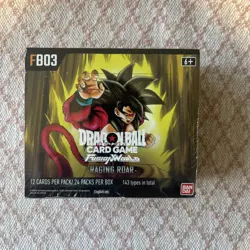 Dragon Ball Super Card Game - Raging Roar Booster Box - FB03 - New & Sealed - Image 1