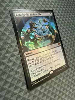 MTG Behold the Sinister Six! #0051 Foil Mythic Marvel’s Spider-Man (SPM) - Image 2