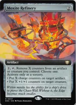 Moxite Refinery (Extended Art) Commander: Edge of Eternities 72 LP-NM - Image 1