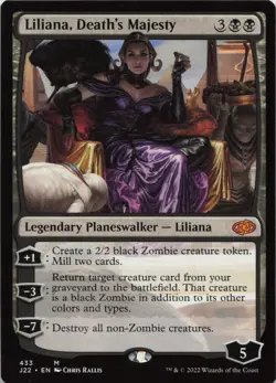 Liliana, Death's Majesty M Jumpstart 2022 433 LP-NM - Image 1