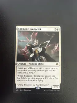Sanguine Evangelist - Mtg: Lost Caverns of Ixalan Regular Rare 34 - Image 1
