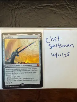 Lost Jitte Outlaws of Thunder Junction NM mtg - Image 1