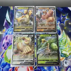 Pokemon Go TCG - Dragonite, Conkeldurr, Slaking, Exeggutor Bundle NM Condition - Image 1