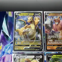 Pokemon Go TCG - Dragonite, Conkeldurr, Slaking, Exeggutor Bundle NM Condition - Image 2