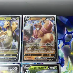 Pokemon Go TCG - Dragonite, Conkeldurr, Slaking, Exeggutor Bundle NM Condition - Image 3