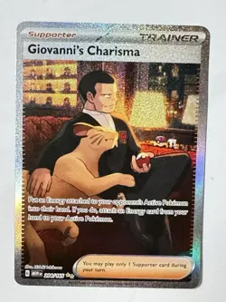 Pokemon - 151 - Giovanni’s Charisma 204/165 PACK FRESH!!! - Image 1