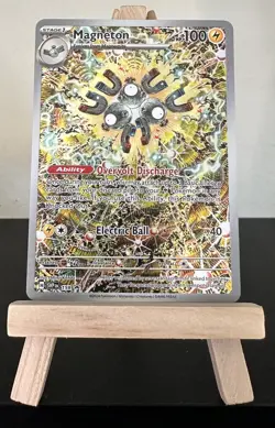 Magneton 159 Black Star Promo Illustration Rare Sv08: Surging Sparks NM - Image 1
