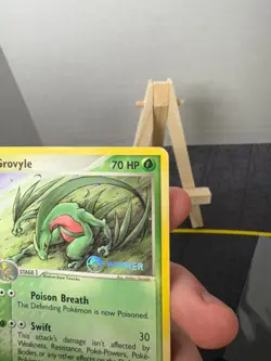 Grovyle 004 Winner Stamped Black Star Promo Heavily Played- Pokemon 2003 - Image 5