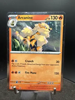 Pokemon TCG Arcanine Svp Black Star Promos SVP011 Holo Promo Promo - Image 1