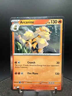 Pokemon TCG Arcanine Svp Black Star Promos SVP011 Holo Promo Promo - Image 3