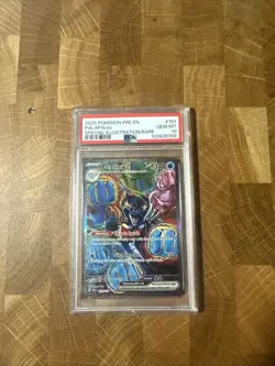 Pokemon 2025 Pre-Prismatic Evolutions #151 Palafin EX PSA 10 - Image 1