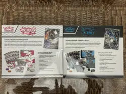 Pokemon Centre Black Bolt and White Flare Elite Trainer Box ETB Bundle (BOTH)🚀 - Image 2