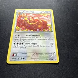 Ursaring RC16/RC25 Radiant Collection BW Legendary Treasures Pokemon Card - Image 2