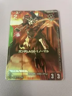 Gundam Card Game AGE1 Normal Promo Parallel Quattro Bajeena Trading - Image 1
