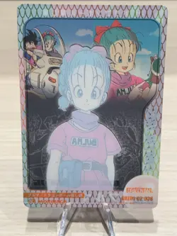 Bulma 038 Dragon Ball Wafers Card Game TCG Japanese Japan MORINAGA Anime - Image 4