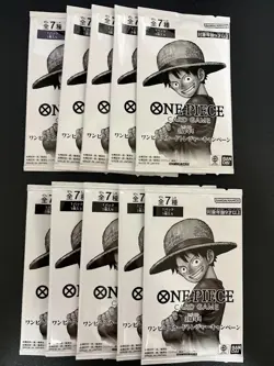 10 packs One Piece Card Game 3rd Anniversary Treasure Campaign Pack Japan Promo - Image 1