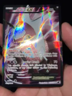 Pokemon Latias-EX TCG Plasma Freeze Holo Card 112/116 Full Art Ultra Rare - Image 1