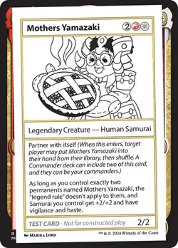 MTG - Mothers Yamazaki - Play Test - Mystery Booster 2 - Magic the Gathering - Image 1