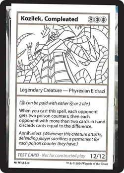 MTG - Kozilek, Compleated - Play Test - Mystery Booster 2 - Magic the Gathering - Image 1