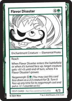MTG - Flavor Disaster - Play Test - Mystery Booster 2 - Magic the Gathering - Image 1